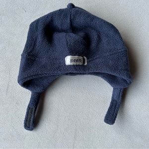 3 for $25 ~ Please Mum ~ Fleece Toque ~ Kids XS ~ Blue ~ Brand New!